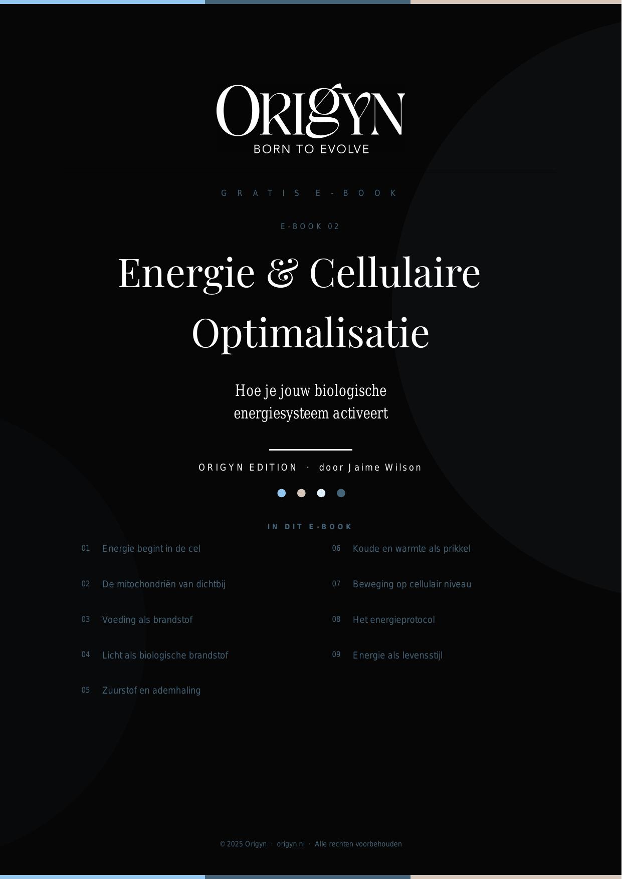 Energie & Cellulaire Optimalisatie